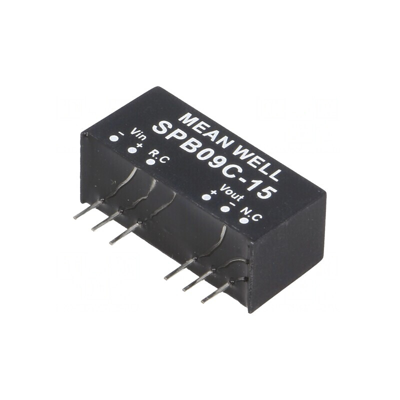 Convertor DC/DC 9W 36-75V la 15V 600mA SIP8 | Electronic-mag.ro | Componente Electronice Convertor DC/DC 9W 36-75V la 15V 600mA SIP8 | Electronic-mag.ro | Componente Electronice