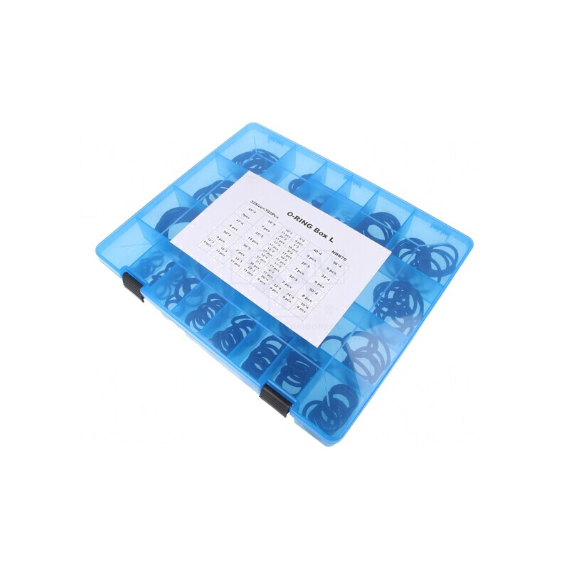 Set 392 O-ring-uri cauciuc NBR metrică | Electronic-mag.ro | Componente Electronice