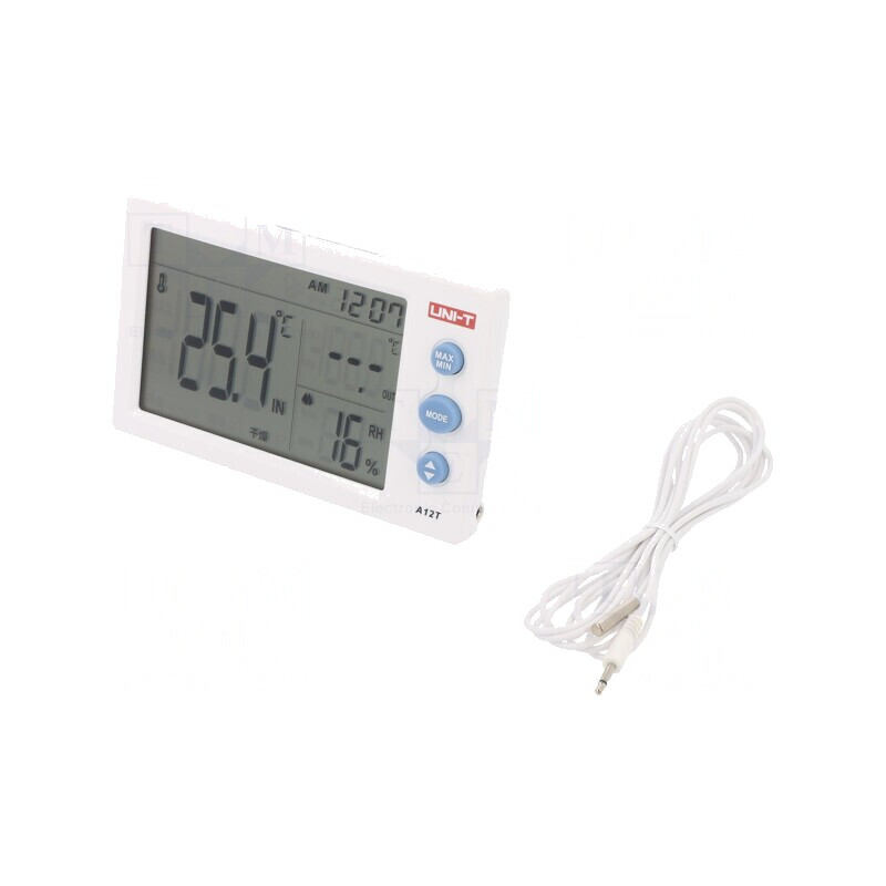 Termohigrometru LCD pentru Interior și Exterior | Electronic-mag.ro | Componente Electronice Termohigrometru LCD pentru Interior și Exterior | Electronic-mag.ro | Componente Electronice