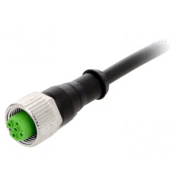 Cablu Conectare M12 4 PIN 10m PVC 30VAC 4A | Electronic-mag.ro | Componente Electronice