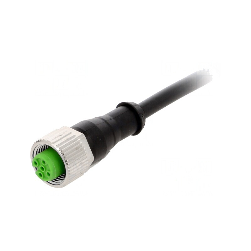 Cablu Conectare M12 4 PIN 10m PVC 30VAC 4A | Electronic-mag.ro | Componente Electronice