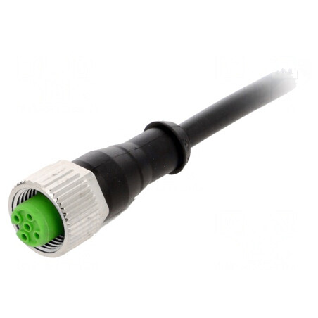 Cablu Conectare M12 4 PIN 10m PVC 30VAC 4A | Electronic-mag.ro | Componente Electronice