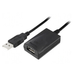 Repeater USB | USB 2.0 | USB A soclu,USB A mufă | 5m | 480Mbps | 68876