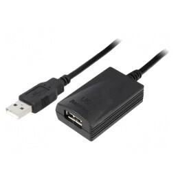 Cablu Repeater USB 2.0 A/A 5m 480Mbps | Electronic-mag.ro | Componente Electronice