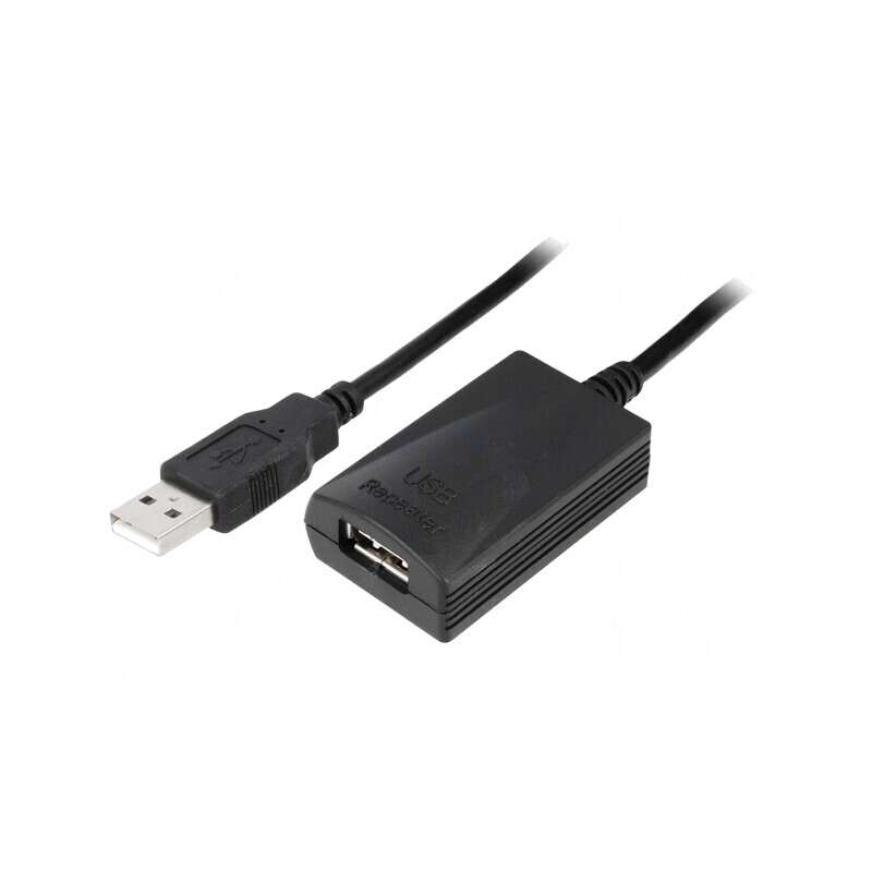 Cablu Repeater USB 2.0 A/A 5m 480Mbps | Electronic-mag.ro | Componente Electronice Cablu Repeater USB 2.0 A/A 5m 480Mbps | Electronic-mag.ro | Componente Electronice