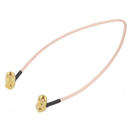 Cablu SMA 50Ω 0.3m Ecranat Unghi | Electronic-mag.ro | Componente Electronice