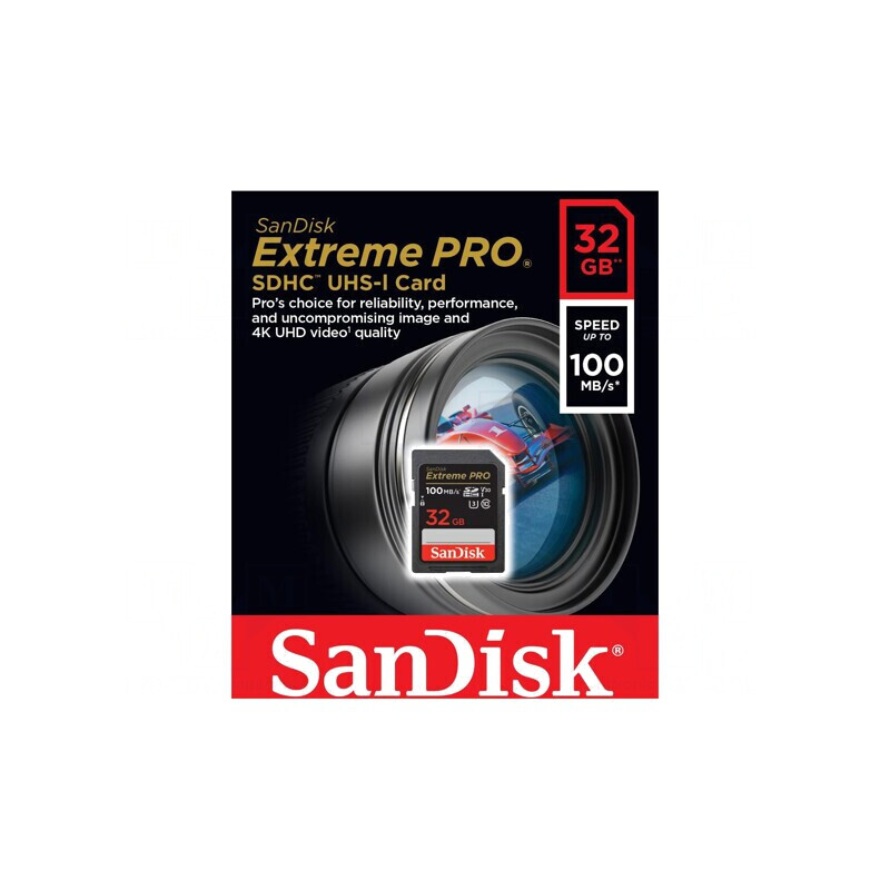 Card de memorie Extreme Pro SDHC 32GB 100MB/s