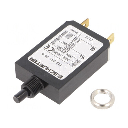 Întrerupător Supracurent 240VAC 28VDC 30A SPST IP40 | Electronic-mag.ro | Componente Electronice