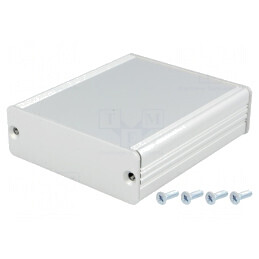 Carcasă aluminiu gri AKG 71x80x24mm | Electronic-mag.ro | Componente Electronice
