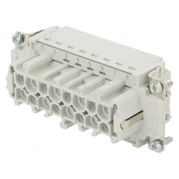 Conector HDC Inserturi Contact Mamă 16 PIN 16 PE | Electronic-mag.ro | Componente Electronice