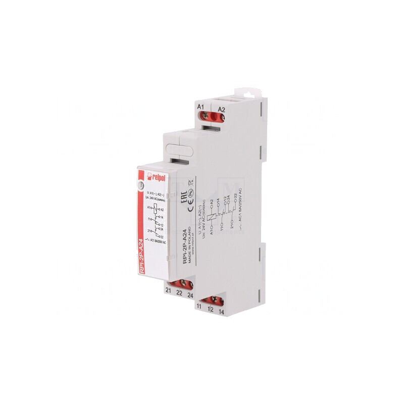 Releu monostabil DPDT 8A 24V  | Electronic-mag.ro | Componente Electronice