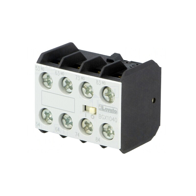 Contacte auxiliare BG cleme frontală 11BGX1040 | Electronic-mag.ro | Componente Electronice