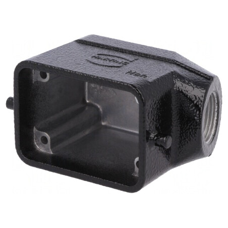 Carcasă Conectori HDC Han B 6B Unghi 19307061540 | Electronic-mag.ro | Componente Electronice