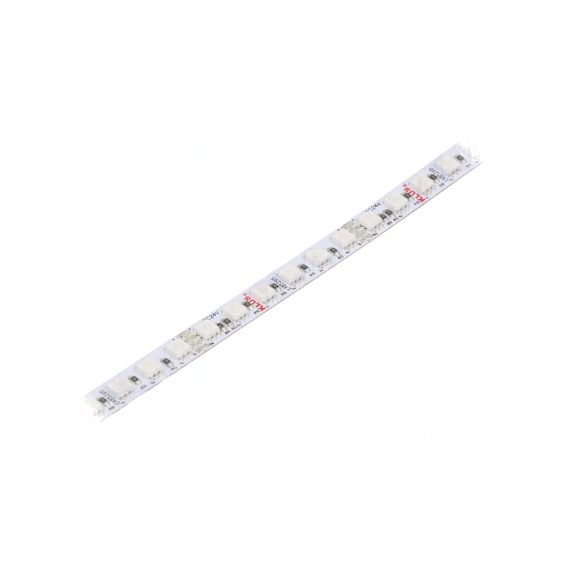 Bandă LED RGB 24V 120 LED/m IP20 12W/m | Electronic-mag.ro | Componente Electronice