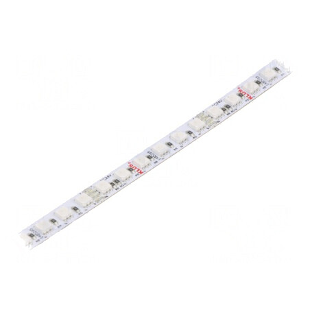 Bandă LED RGB 24V 120 LED/m IP20 12W/m | Electronic-mag.ro | Componente Electronice