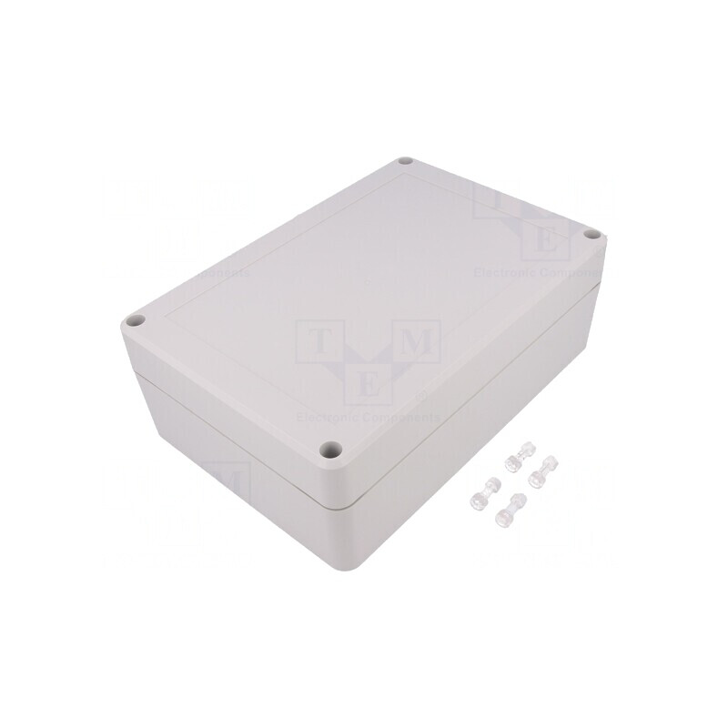 Carcasă Universală ABS Gri Deschis 193x278x98mm | Electronic-mag.ro | Componente Electronice