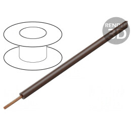 Cablu litat Cu maro 0,14mm2 100m | Electronic-mag.ro | Componente Electronice