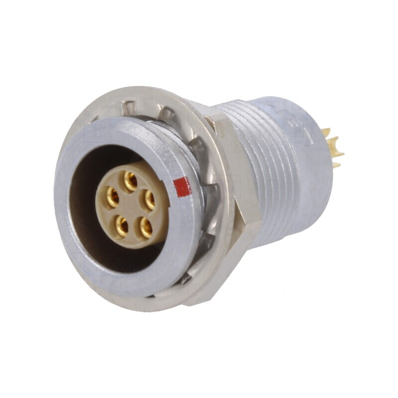 "Conector Circular 0B Mamă 5 Pin Lipire 6.5A IP50" | Electronic-mag.ro | Componente Electronice