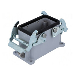 Carcasă pentru Conectori HDC JEI 57.27 Inchisă JCVP 10 | Electronic-mag.ro | Componente Electronice