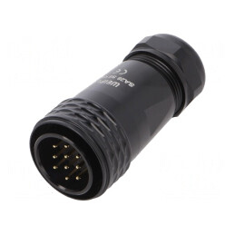 Mufă SA28 Tată PIN 10 IP67 Lipire pe Cablu 500V 10A | Electronic-mag.ro | Componente Electronice