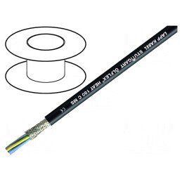 Cablu | ÖLFLEX® HEAT 180 C MS | Cu | litat | 4G4mm2 | silicon | negru | 0046735