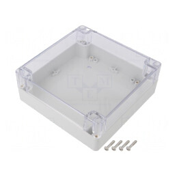 Carcasă Universală Policarbonat IP68 160x160x60mm | Electronic-mag.ro | Componente Electronice