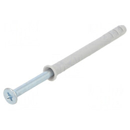 Plastic Anchor with Screw 5x50 Zinc-Plated Steel 100pcs | Electronic-mag.ro | Componente Electronice