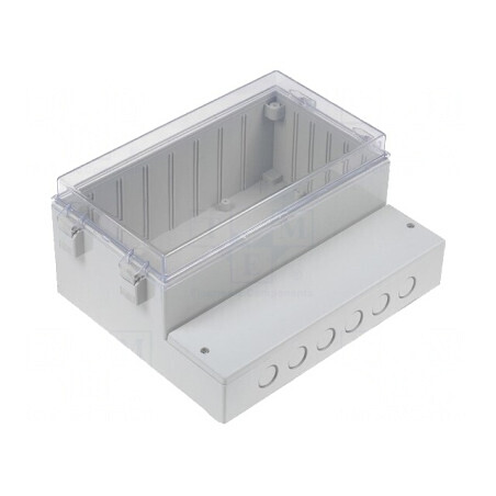 Carcasă de perete ABS IP65 222x185x106mm | Electronic-mag.ro | Componente Electronice