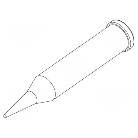 Vârf conic alungit 0,6mm ERSA  | Electronic-mag.ro | Componente Electronice