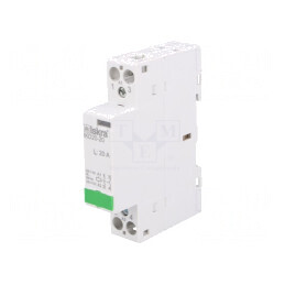 Contactor 2P 20A 230VAC 220VDC NO