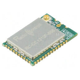 Modul RF 868MHz GPIO SPI 2,7-3,8VDC SMD SMA