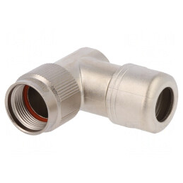 Intrare cablu unghi 90° metal 10,5mm | Electronic-mag.ro | Componente Electronice