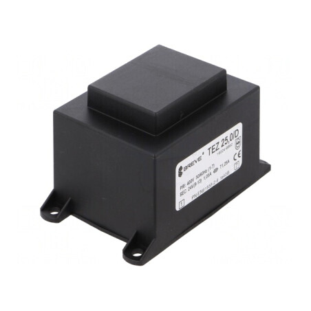 Transformator încapsulat 25VA 400VAC 24V PCB IP00 | Electronic-mag.ro | Componente Electronice