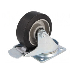 Roată de transport 100mm 180kg | Electronic-mag.ro | Componente Electronice