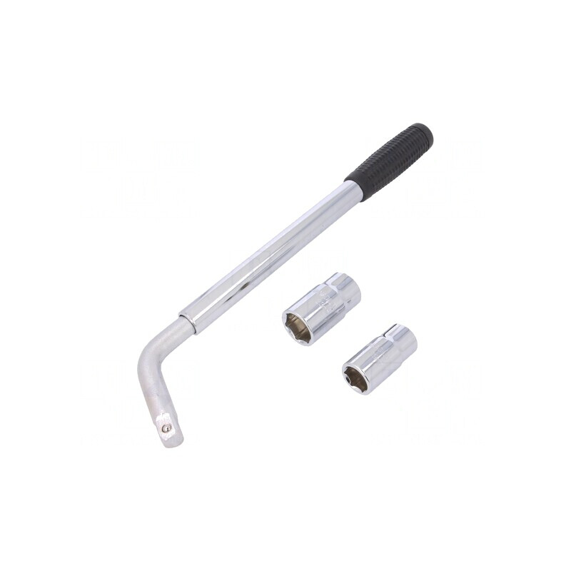 Cheie pentru roți oțel crom-vanadium 17mm 19mm 21mm 23mm | Electronic-mag.ro | Componente Electronice
