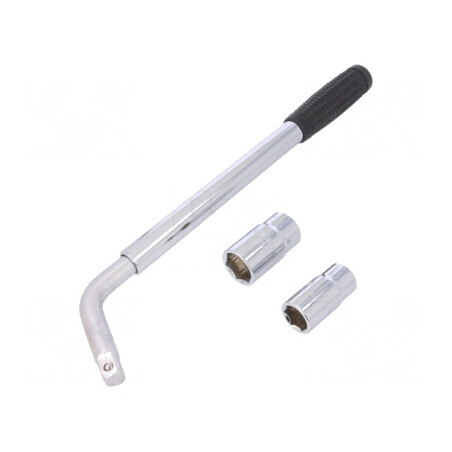 Cheie pentru roți oțel crom-vanadium 17mm 19mm 21mm 23mm | Electronic-mag.ro | Componente Electronice