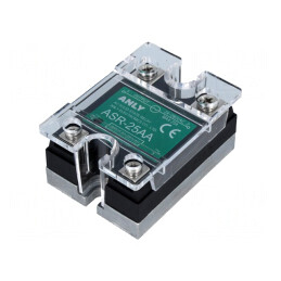Releu Semiconductor 1-Fazat 25A 80-280VAC | Electronic-mag.ro | Componente Electronice