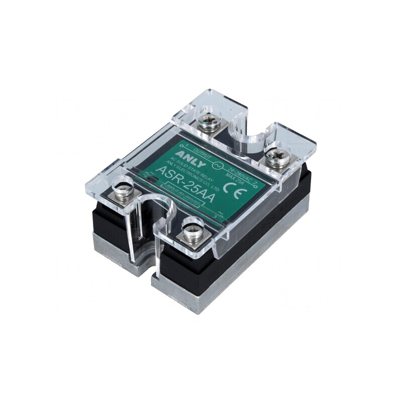 Releu Semiconductor 1-Fazat 25A 80-280VAC | Electronic-mag.ro | Componente Electronice