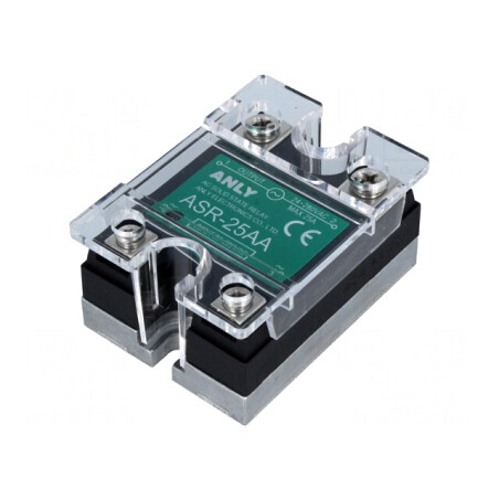 Releu Semiconductor 1-Fazat 25A 80-280VAC | Electronic-mag.ro | Componente Electronice