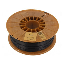 Filament imprimantă 3D R-PLA 1.75mm Negru 1kg | Electronic-mag.ro | Componente Electronice