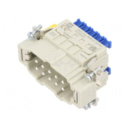 Conector HDC 10P Han ES Press PIN | Electronic-mag.ro | Componente Electronice