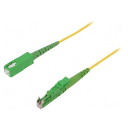 Patch Cord Fibră Optică 3m SC/APC 9/125um | Electronic-mag.ro | Componente Electronice