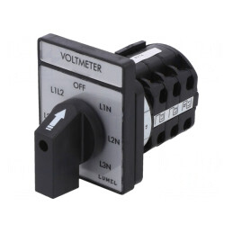 Comutator cu Came pentru Voltmetre 16A 7 Pozitii | Electronic-mag.ro | Componente Electronice