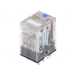 Releu Electromagnetic 4PDT 24VDC 5A | Electronic-mag.ro | Componente Electronice