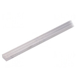 Radiator Extrudat cu Aripioare Negru 1000x10x6mm | Electronic-mag.ro | Componente Electronice