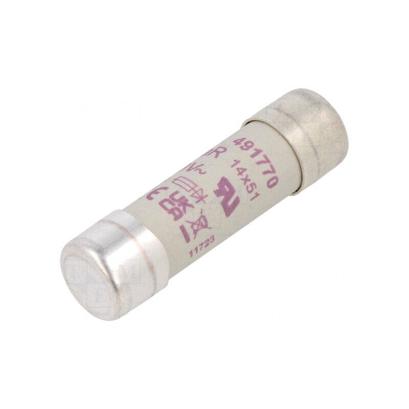 Siguranță AR 50A 690VAC 700VDC 14x51mm | Electronic-mag.ro | Componente Electronice