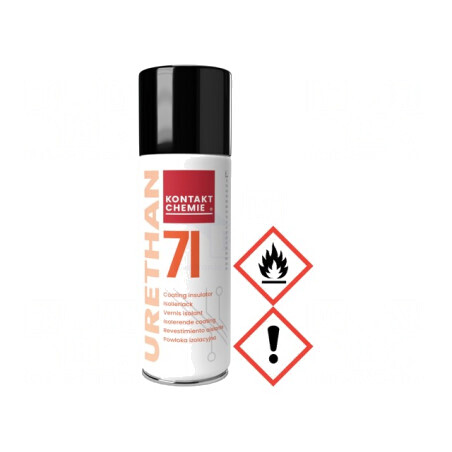 Acoperire de protecție uretan galben aerosol 200ml | Electronic-mag.ro | Componente Electronice
