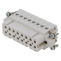 Conector HDC inserturi mamă 16 PIN 16 PE | Electronic-mag.ro | Componente Electronice