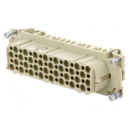 Conector HDC Inserturi Mamă Han D 64 PIN 64 PE | Electronic-mag.ro | Componente Electronice