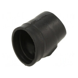 Fiting termocontractibil unghi 9,3mm negru | Electronic-mag.ro | Componente Electronice